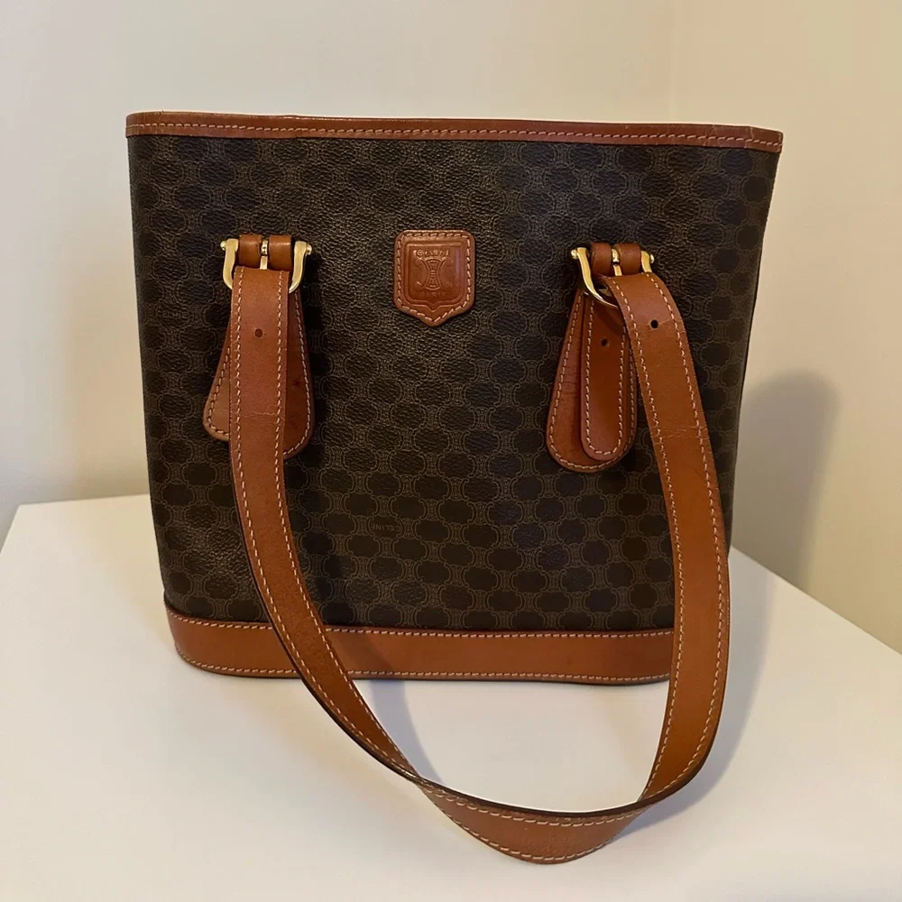 Celine Macadam Bucket Bag - Picture 1 of 10